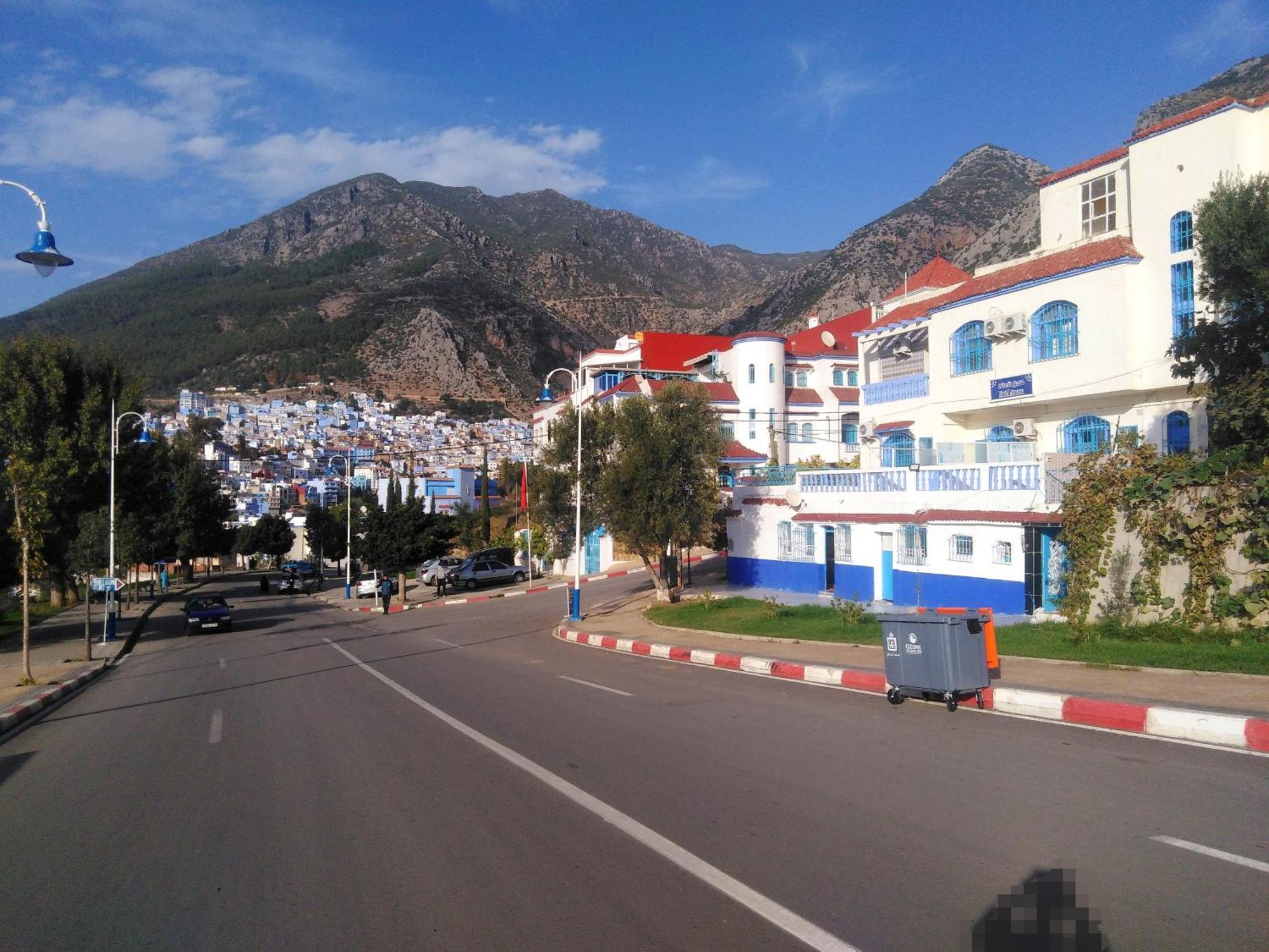 Hotel Al Amana シェフシャウエン エクステリア 写真